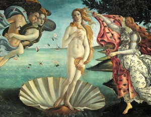 Art Botticelli Birth Of Venus painting old master