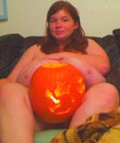 Happy Halloween with Big Boobs & Plump Pumpkins from Anorei Collins