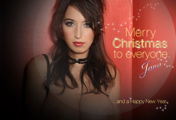 A Christmas card from Jana Defi
