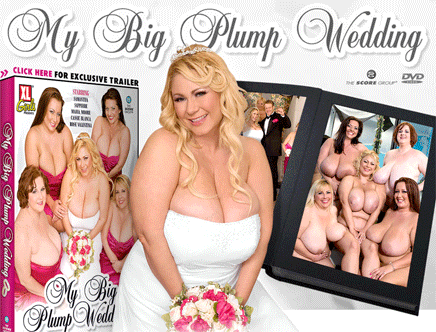 My Big Plump Wedding Video with Samantha38G, Maria Moore, Sapphire, Cassie Blanca & Rose Valentina from eBoobStore.com