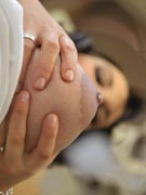 Pregnant lactation photos from FTVgirls.com