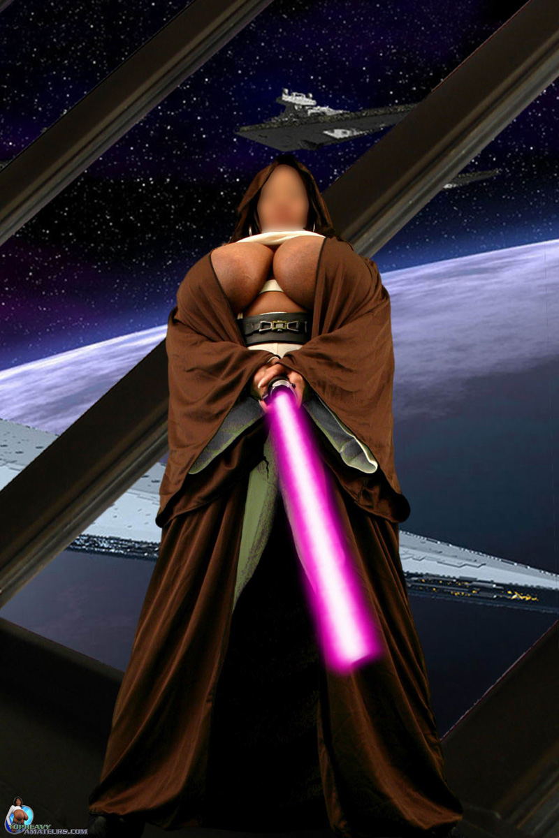 Star Wars Big Boobs - May the Force be with Boobs - Big Tits in Space with ...